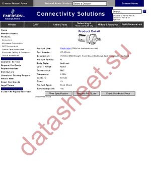 CPAD520 datasheet  